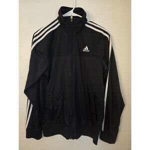 adidas Men's Essentials 3-Stripes Track Jacket Back Size Small